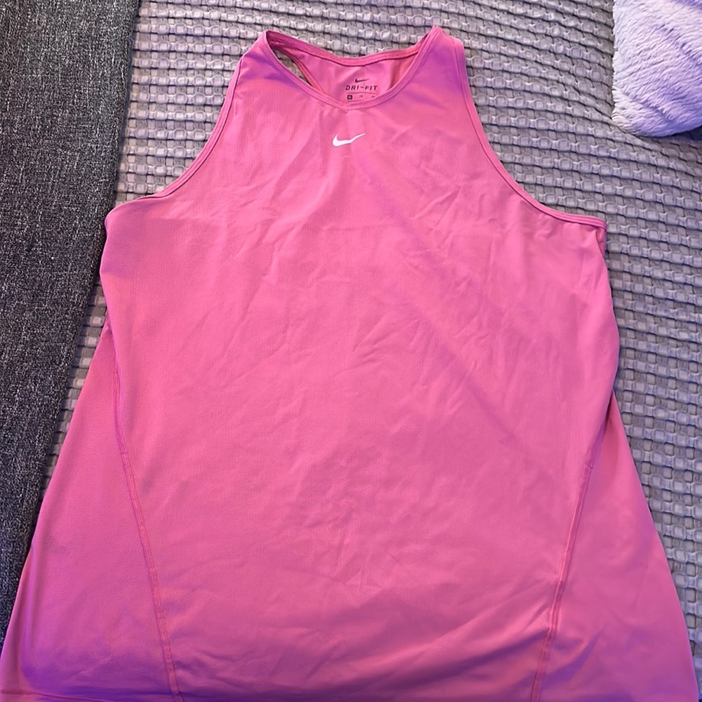 Nike high neck dri-fit racer back tank XL